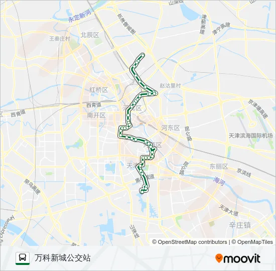 641路 Bus Line Map