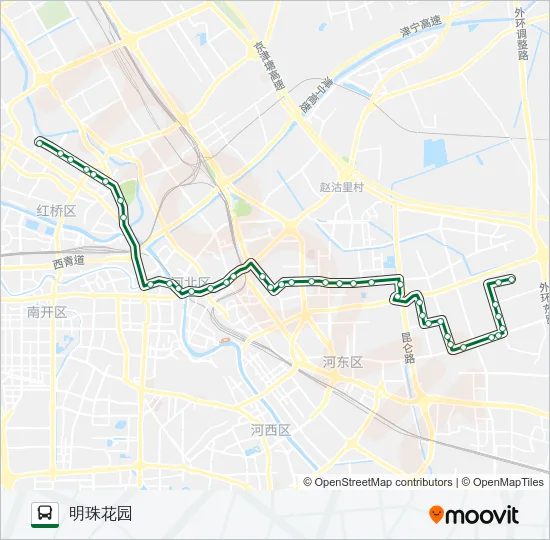 653路 Bus Line Map