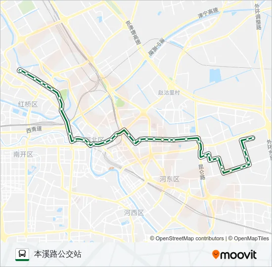 653路 Bus Line Map