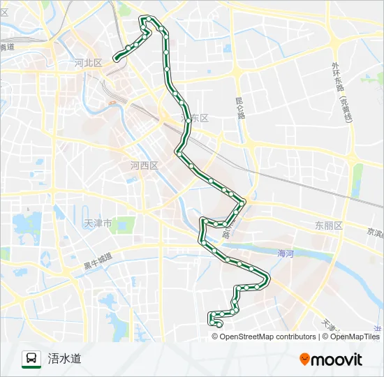 656路 Bus Line Map