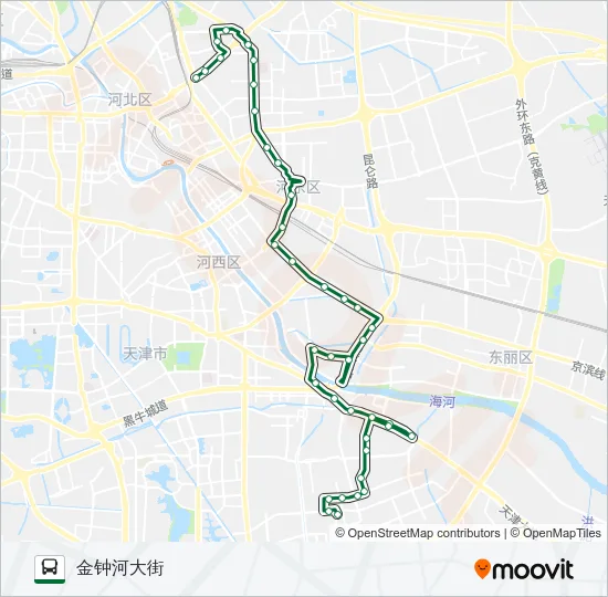 656路 Bus Line Map