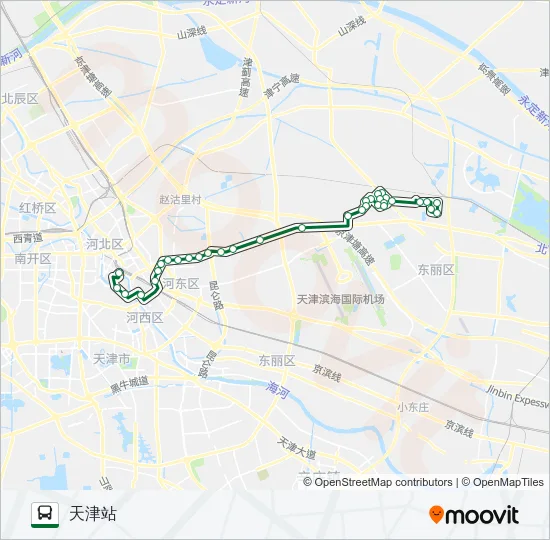 660路 Bus Line Map