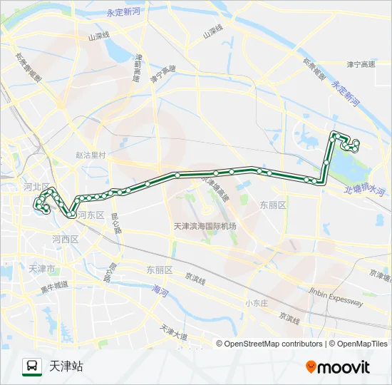663路 Bus Line Map