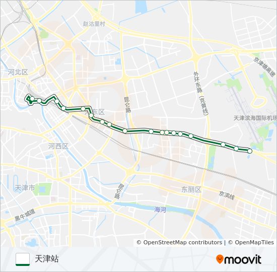 666路 bus Line Map