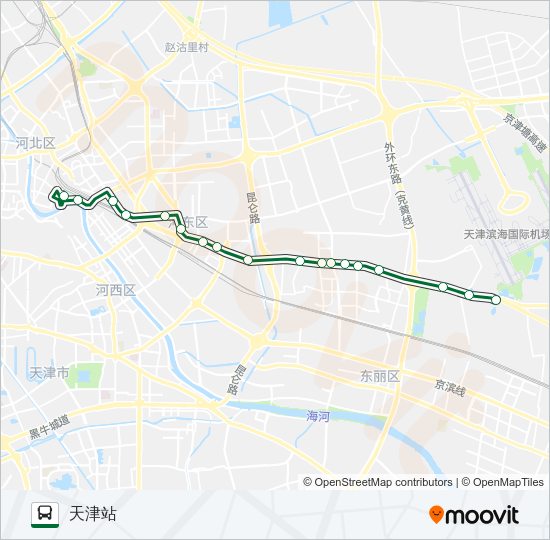 公交666路的线路图