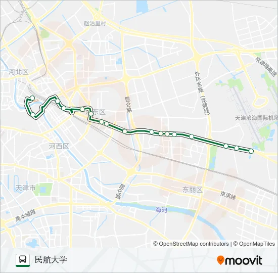 666路 Bus Line Map