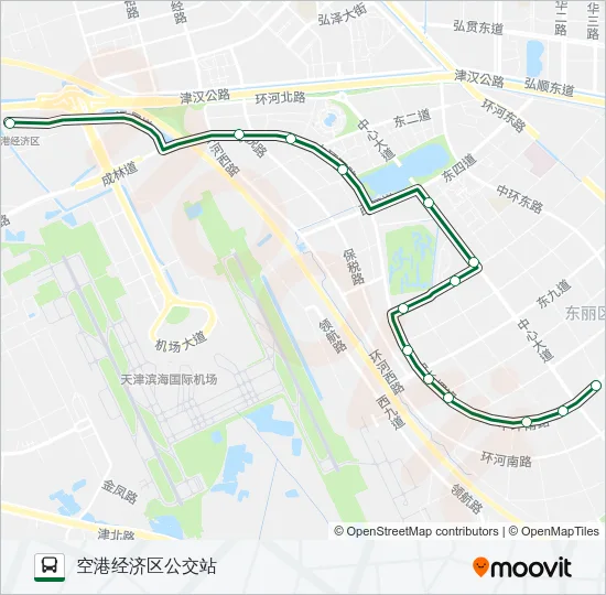 公交691路的线路图
