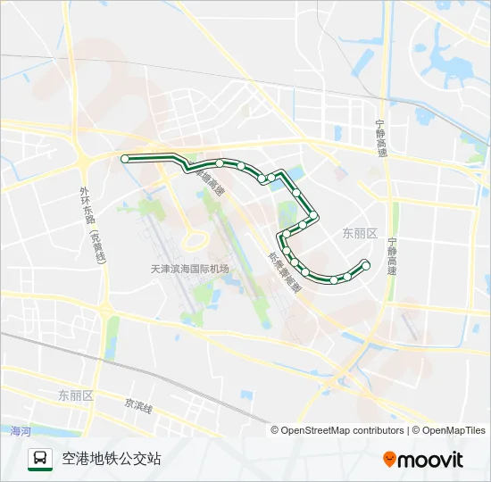 公交691路的线路图