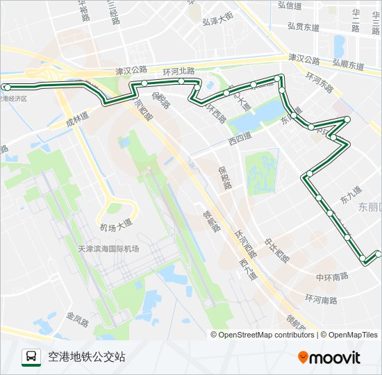 692路 bus Line Map