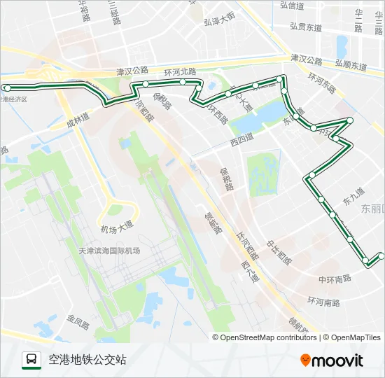692路 Bus Line Map