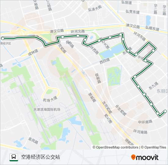 公交692路的线路图