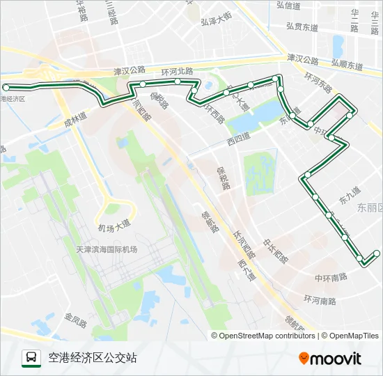 692路 Bus Line Map