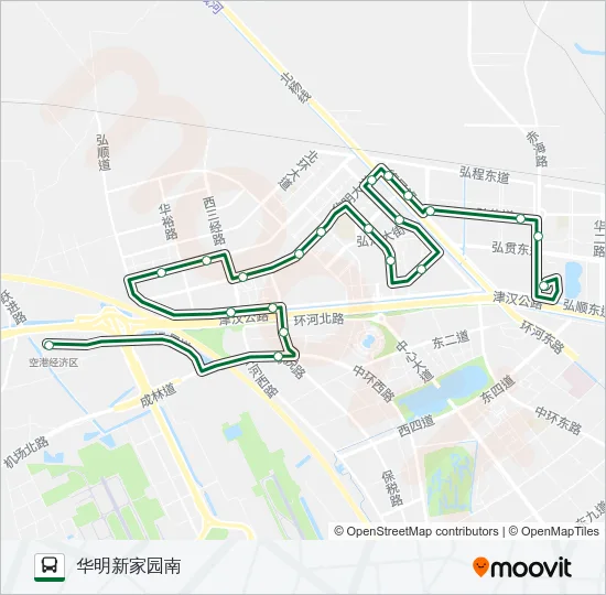 695路 Bus Line Map