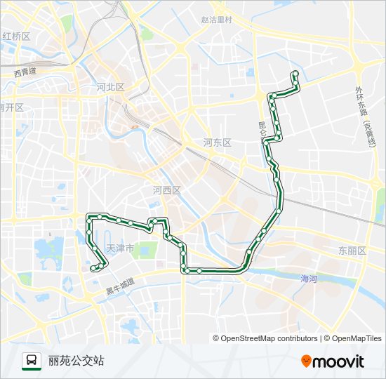 697路 bus Line Map