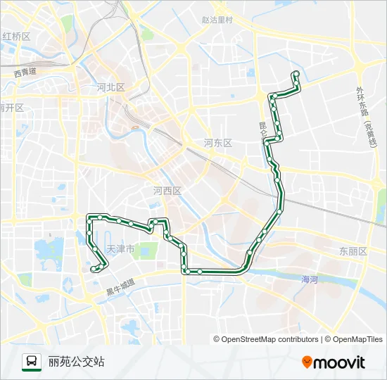 697路 Bus Line Map