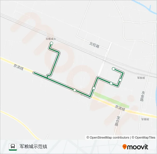 720路 Bus Line Map