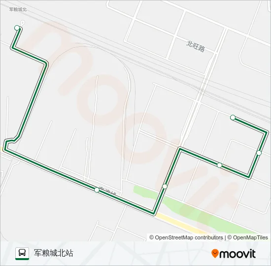 公交720路的线路图
