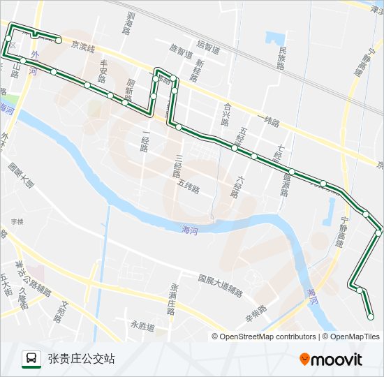 公交750路的线路图