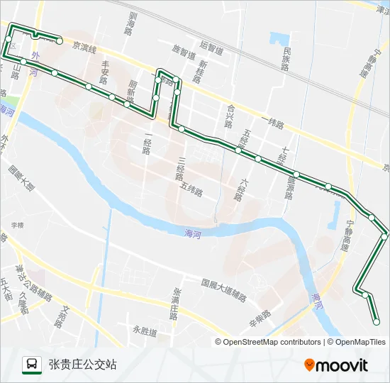 750路 Bus Line Map