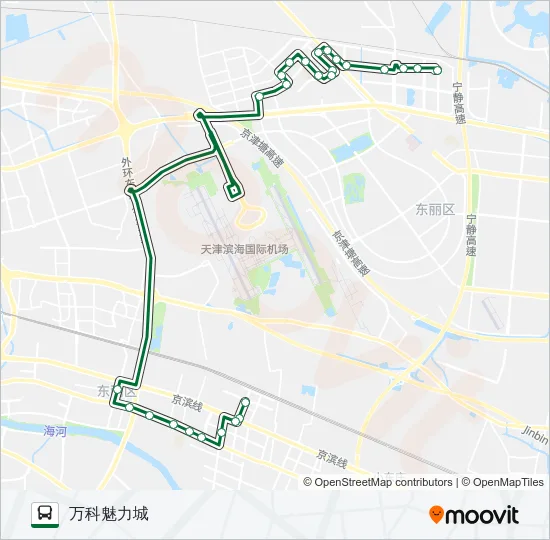751路 Bus Line Map