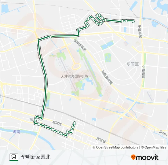 751路 Bus Line Map