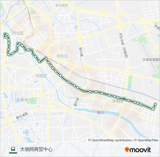 806路 Bus Line Map