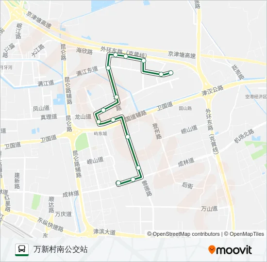 817路 Bus Line Map