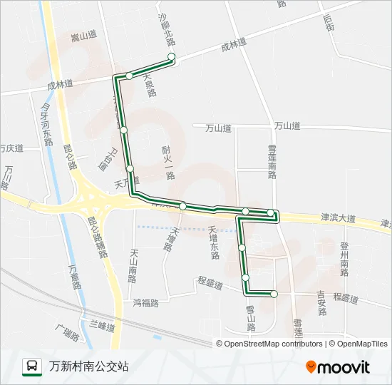 819路 Bus Line Map