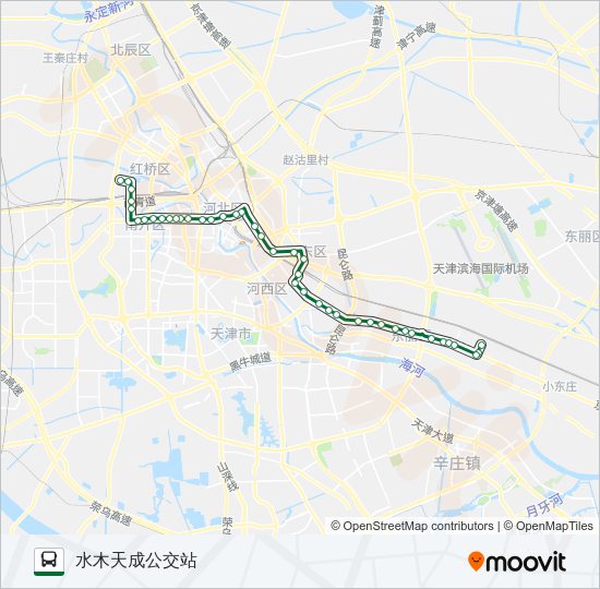公交856路的线路图