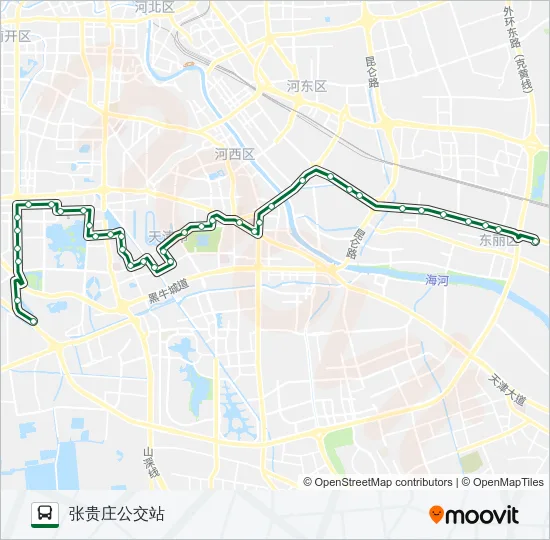 857路 Bus Line Map