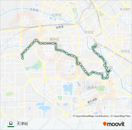 858路 Bus Line Map