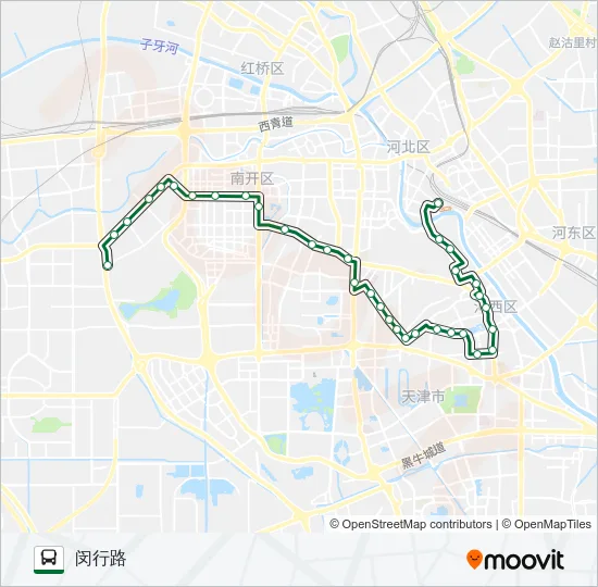 858路 Bus Line Map