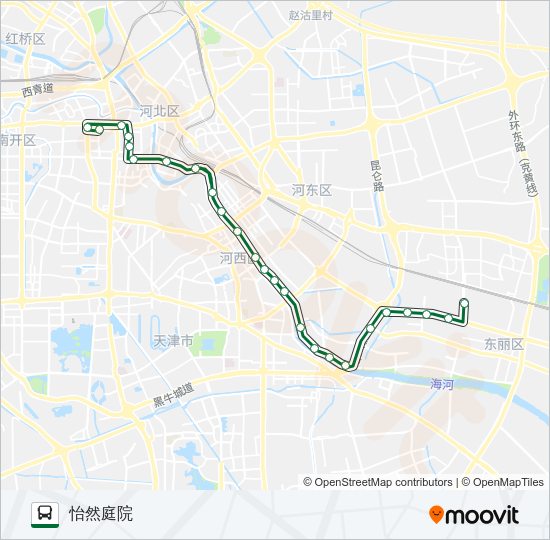 公交观光3路的线路图
