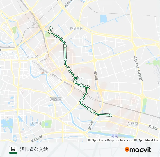 30路区间 Bus Line Map