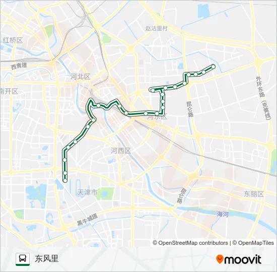 35路区间 Bus Line Map