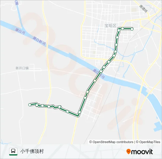 村村通2路 Bus Line Map
