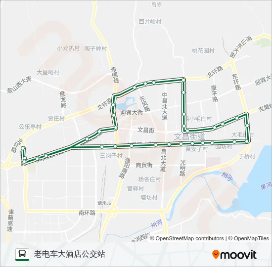 536路内环 Bus Line Map