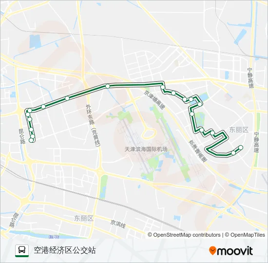677路区间 Bus Line Map