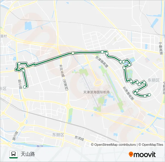 677路区间 Bus Line Map