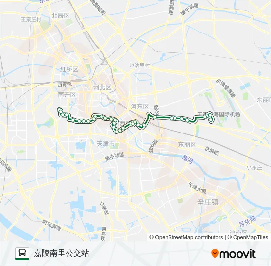 678路专线 Bus Line Map