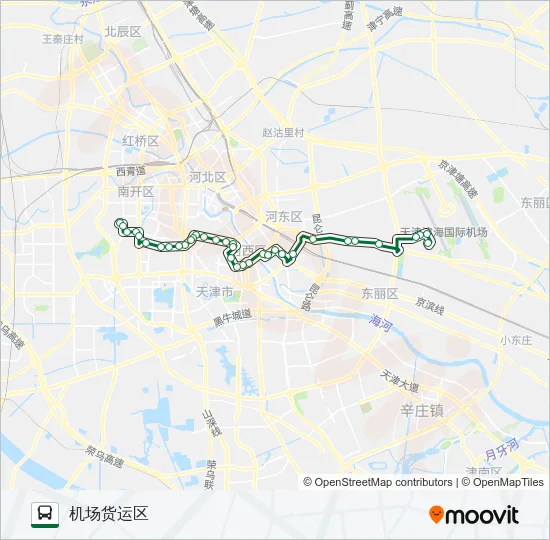 678路专线 Bus Line Map