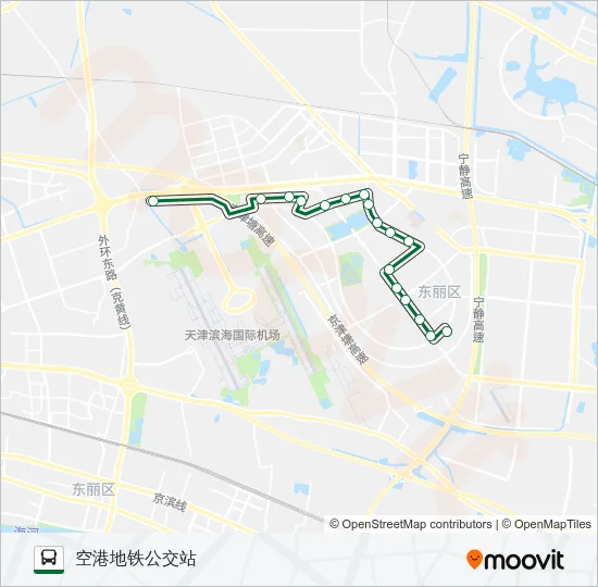 692路区间 Bus Line Map