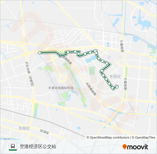 692路区间 Bus Line Map