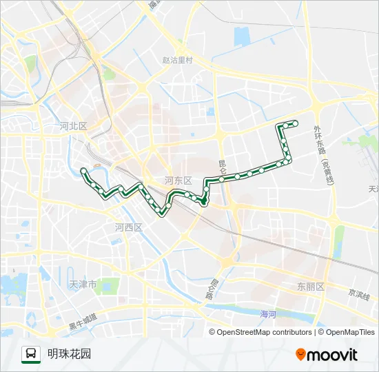 定点班线28路 Bus Line Map