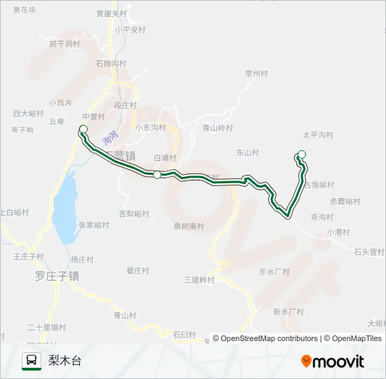 旅游专线16路 Bus Line Map