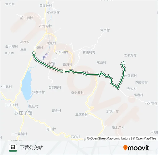 旅游专线16路 Bus Line Map