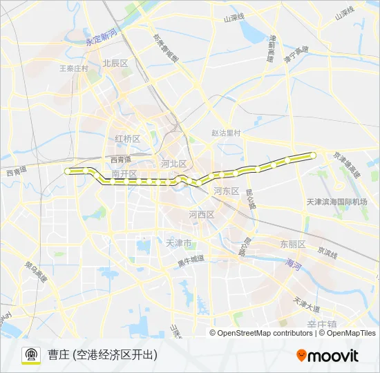 2号线 Metro Line Map
