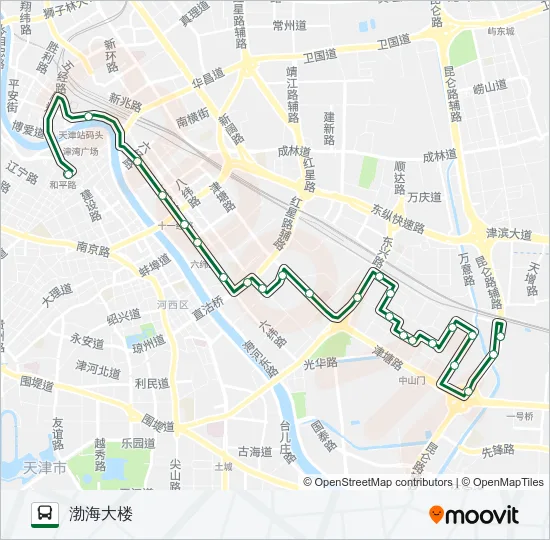 92路 Bus Line Map