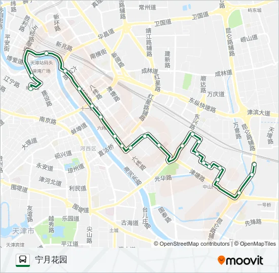 92路 Bus Line Map