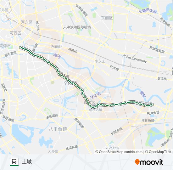 165路 bus Line Map